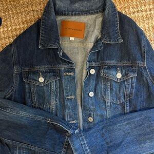 Lucky Brand medium wash Denim Jacket with Button Front